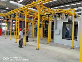 名爵汽車(chē)噴漆流水線(xiàn)